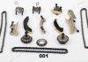 OPEL К-кт цепи ГРМ Antara,Insignia,Vecra C,Cadillac,Saab 2.8/3.2 JAPANPARTS KDK-001 (фото 1)