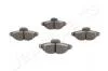 JAPANPARTS FIAT Тормозные колодки передние Punto 93- PA-0058AF