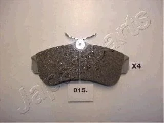 NISSAN Тормозные колодки перед.Primera 90-01, Almera 00- JAPANPARTS PA-015AF
