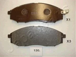 NISSAN Тормозные колодки передн. Navara JAPANPARTS PA-130AF