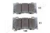 JAPANPARTS NISSAN Тормозные колодки передн. INFINITI FХ35, G37,FX50 PA-146AF