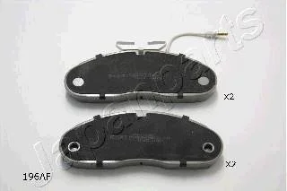 Тормозные колодки пер. NISSAN Atleon 00- JAPANPARTS PA-196AF