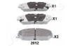 JAPANPARTS TOYOTA Колодки торм. передние Camry 2,5-3,5 11- PA-2012AF