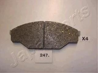 TOYOTA Колодки тормозные передние Hiace II,Hilux II,VW Taro 89- JAPANPARTS PA-247AF