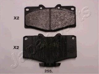 TOYOTA Колодки тормозные пер. LANDCRUISER 90 JAPANPARTS PA-255AF