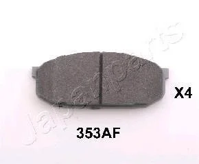 Тормозные колодки передние MAZDA 323 2.0 V6 94-98 JAPANPARTS PA-353AF