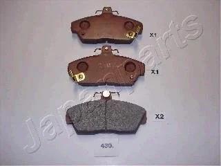 HONDA Тормозные колодки передн.Accord 90- JAPANPARTS PA-430AF (фото 1)