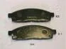 MITSUBISHI Тормозные колодки передн.L200 05 - JAPANPARTS PA-504AF (фото 1)