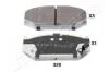 JAPANPARTS SUZUKI Тормозные колодки передн.Swift III 05- PA-820AF