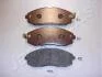 HYUNDAI Тормозные колодки передн. H-1 97- JAPANPARTS PA-H02AF (фото 1)