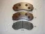 JAPANPARTS KIA Тормозные колодки пер. K2500 2,5D 03-, K2700 2,7D 99- PA-K18AF