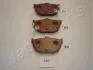 KIA Колодки тормозные задн.Cerato,Hyundai JAPANPARTS PP-123AF (фото 1)