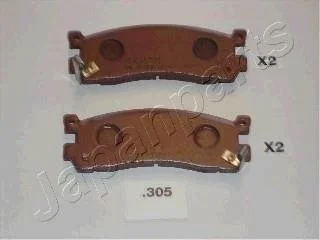 Комплект тормозных колодок, дисковый тормоз JAPANPARTS PP-305AF