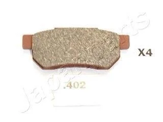 Комплект гальмівних колодок, дискове гальмо JAPANPARTS PP-402AF (фото 1)