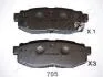 Гальмівні колодки дискові JAPANPARTS PP-705AF (фото 1)