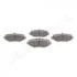 JAPANPARTS JEEP Тормозные колодки Dodge Nitro,Cherokee 07- PP-901AF