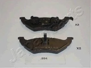 CHRYSLER Тормозные колодки дисковые Voyager,Caravan 95- JAPANPARTS PP-994AF