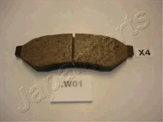 CHEVROLET Колодки тормозные задн.Evanda,Epica 05- JAPANPARTS PP-W01AF