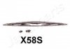 Щетка стеклоочистителя со спойлером 1x580 (крючек) JAPANPARTS SS-X58S (фото 1)