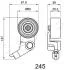Ролик ременя грм Toyota Corolla verso 2.0 (04-09),Toyota Avensis 2.0 (03-08) (452 JAPKO 45245 (фото 2)