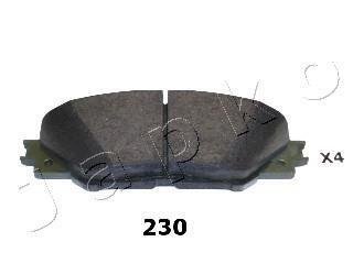 Комплект тормозных колодок, дисковый тормоз JAPKO 50230 (фото 1)