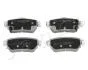 Колодки гальмівні дискові зад. Nissan Qashqai II /Renault Kadjar 1.2-1.6D (13-) JAPKO 51107 (фото 1)