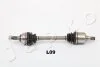 Піввісь Land Rover Freelander 98-06 2.0-2.5 D (л.) 62L09