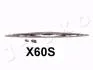 Щітка склоочисника L=600мм зі спойлером Kia/Hyundai/Ford/Citroen/Honda/MB/PSA (SJX60S) JAPKO SJX60S