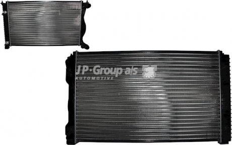 Радиатор, охлаждение двигателя JP GROUP 1114208400 (фото 1)