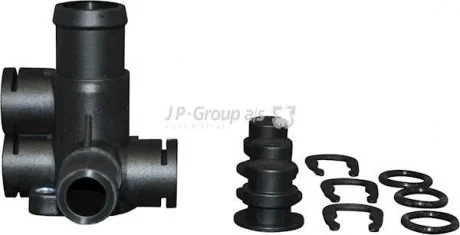 Фланец системы охлаждения Golf -91/Passat -97/T4 -03 (к-кт) JP GROUP 1114505010