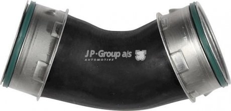 Патрубок інтеркулера VW T5 1.9-2.5 D 03-07 (нижній/лев) JP GROUP 1117704600 (фото 1)