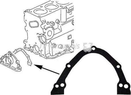 Прокладка крышки ГРМ Golf/Passat/A6 -97 JP GROUP 1119100300