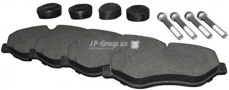 Гальмівні колодки перед. Sprinter/Crafter 06- JP GROUP 1163601710