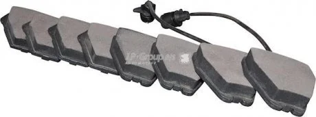 Тормозные колодки перед. A6/Passat -05/Phaeton 02-16 (TRW) 18.3mm JP GROUP 1163602710