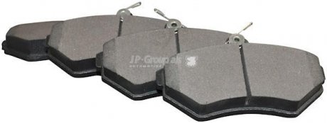 Тормозные колодки передние AUDI A4/SEAT CORDOBA/VW PASSAT 1.6-1.9DH 94-02 (TRW) JP GROUP 1163604910 (фото 1)