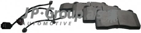 Тормозные колодки перед. VW Touareg 02- (brembo) JP GROUP 1163606810