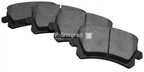 Гальмівні колодки задні Caddy III/Golf V/Audi A4 03- JP GROUP 1163706610 (фото 1)