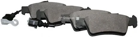 Тормозные колодки зад. T5 03- (ATE)(диски 333x32.5mm) JP GROUP 1163706710