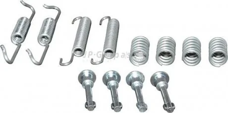 Комплект пружинок барабанных тормозов зад BMW X5/VW T5/TOUAREG 02- 185х30 JP GROUP 1163950110