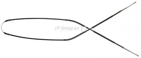 Трос ручного тормоза зад. Passat -88 (2565/1065) JP GROUP 1170303300