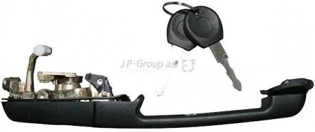 Ручка передніх дверей зовнішня Passat 88>93 Л. JP GROUP 1187100870