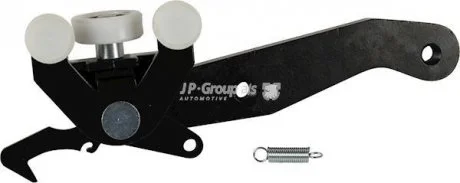 Ролик зсувних дверей (нижній/спереду) T5 03-(з кроншт..) JP GROUP 1188600980