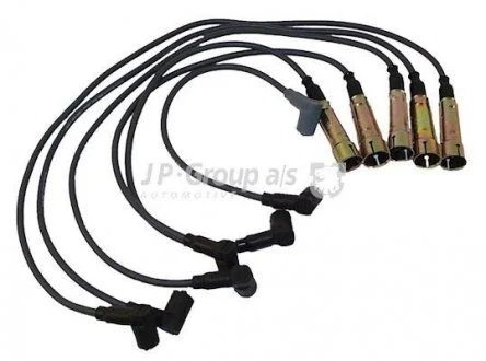 Комплект (5 шт.) проводов зажигания Audi 100/Passat 1.9/2.1 -88 JP GROUP 1192000310