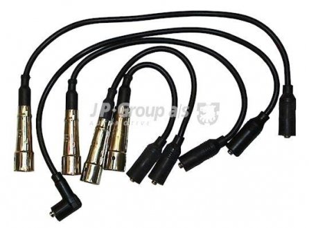 Комплект проводов зажигания Golf/Passat/Audi 80 1.6-2.0 -98 JP GROUP 1192000510 (фото 1)