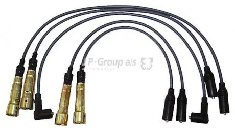 Комплект (5 шт.) проводов зажигания Audi 80/Golf/Passat 1./1.8/2.0 -97 JP GROUP 1192002310