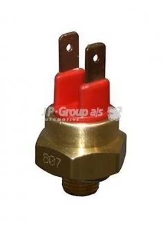 Датчик температуры (2 конт./красный/30С) Golf/Passat B2/Audi 100 JP GROUP 1193200600