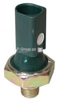 Датчик давления масла (0,5bar/1 конт./зелёный) VW Caddy III/Golf V 1.0-1.8 95- JP GROUP 1193500600 (фото 1)