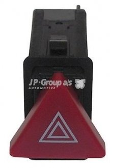 Кнопка аварійної сигналізації Octavia 96-13 (7 конт.) JP GROUP 1196300500 (фото 1)