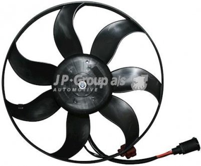 Вентилятор радиатора Caddy 2.0TDi 07-10 JP GROUP 1199106800