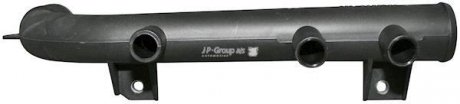 Трубка радіатора нижня (пластик) Kadett/Vectra 1.6/1.8/2.0 -95 JP GROUP 1214400100 (фото 1)